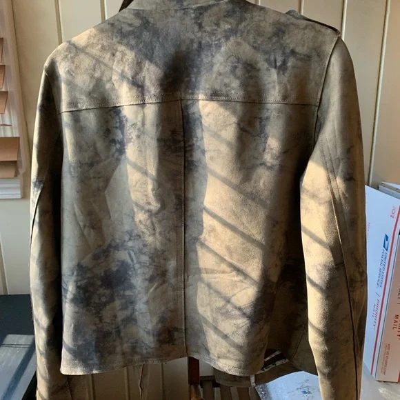 Tahari Brown Gray Jacket - Picture 5 of 6